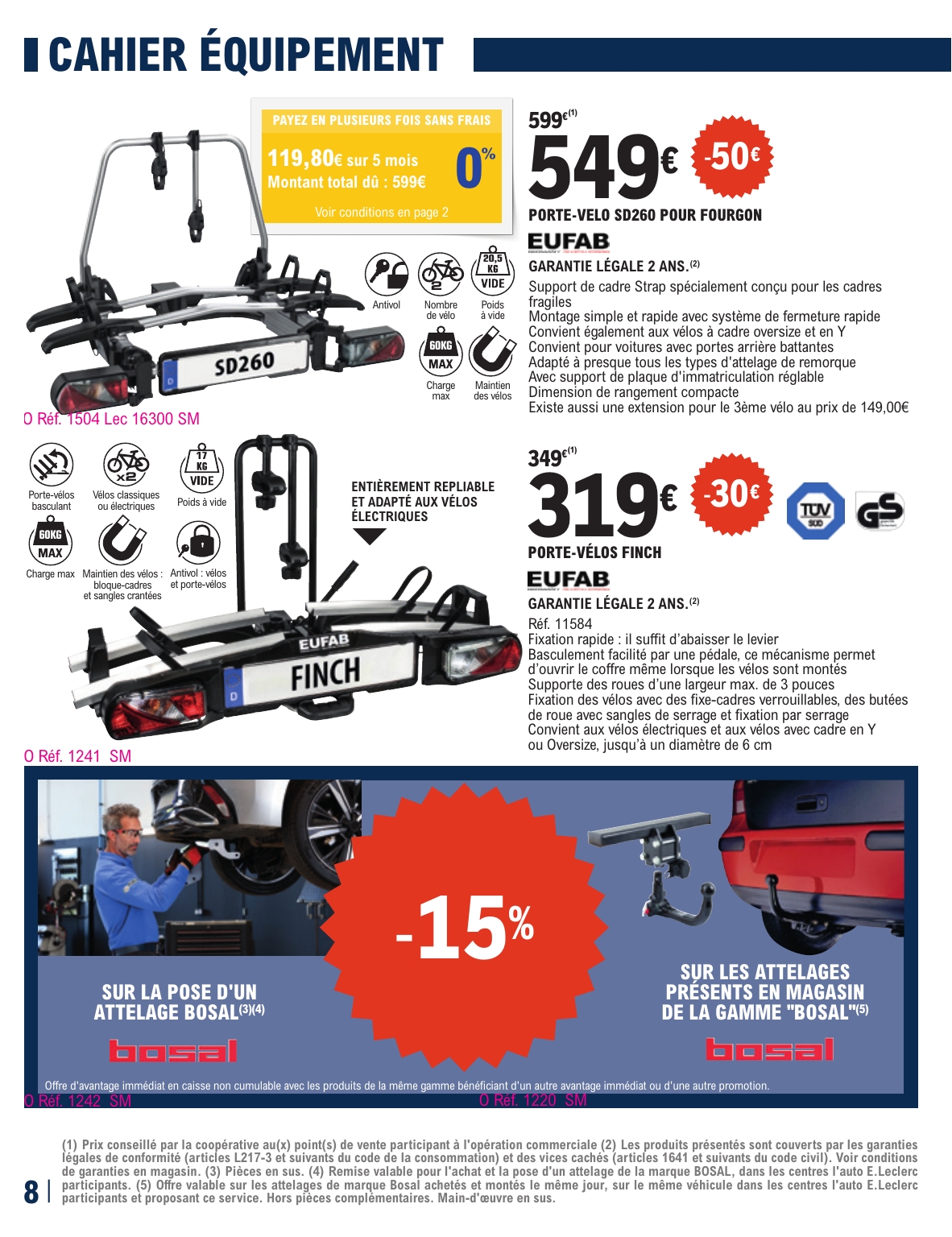 e-leclerc - Catalogue E.Leclerc - L'auto valable du 31/03/2026 au 18/04/2026 - page: 8