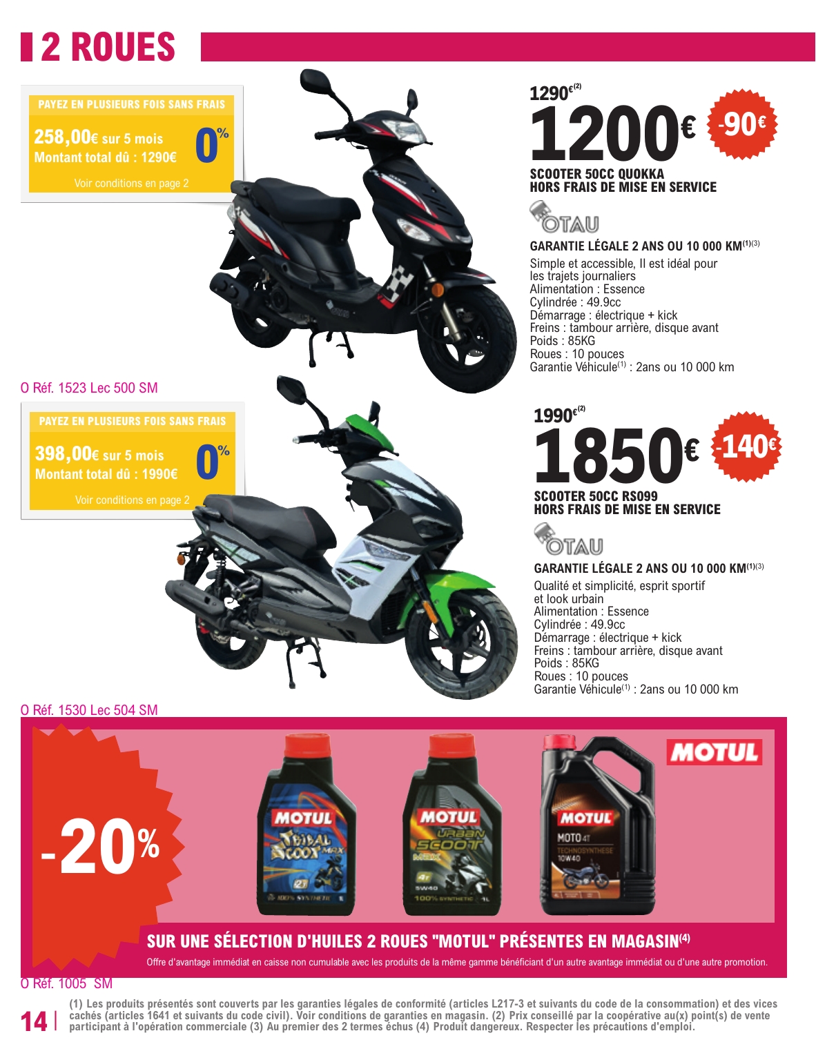 e-leclerc - Catalogue E.Leclerc - L'auto valable du 31/03/2026 au 18/04/2026 - page: 14