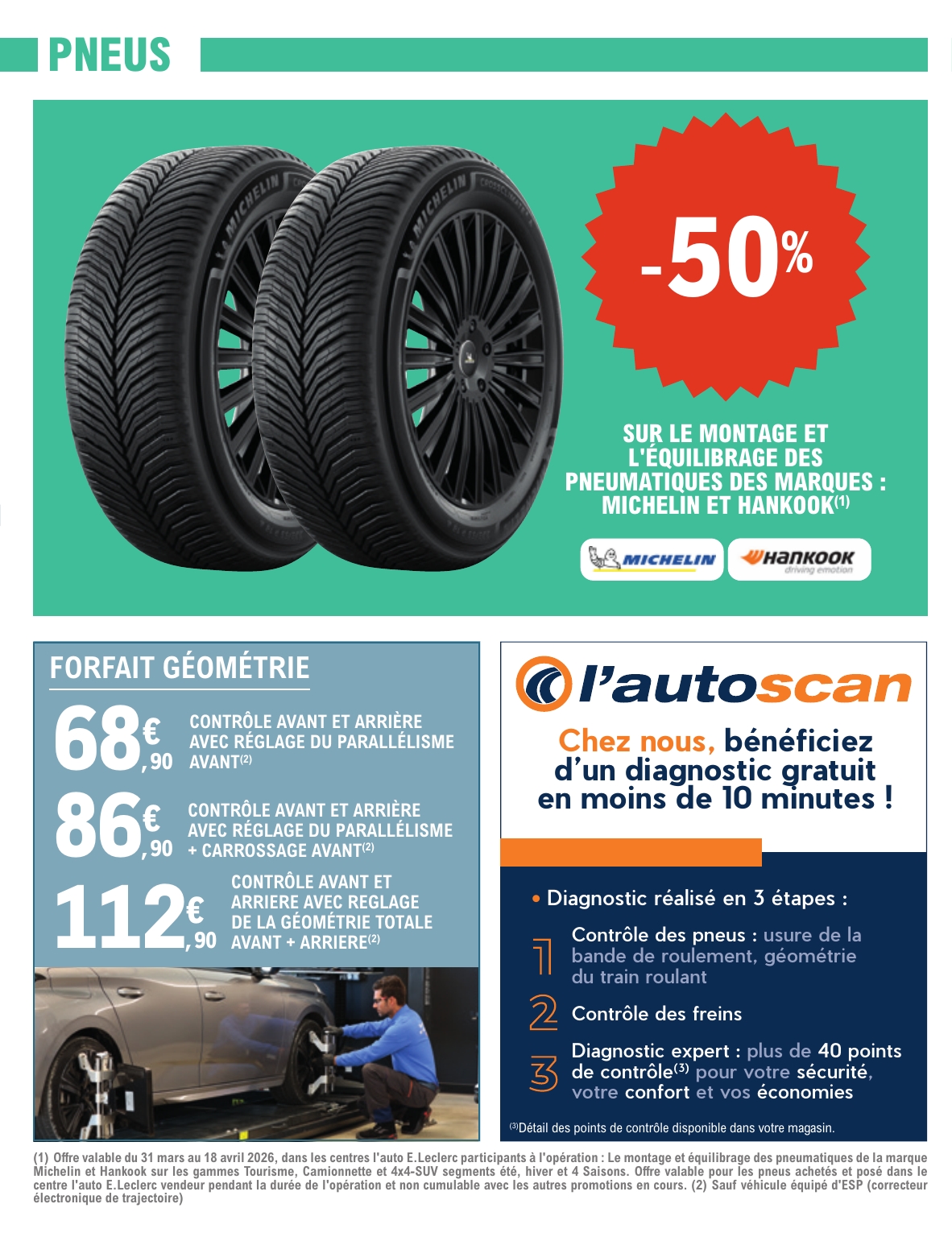 e-leclerc - Catalogue E.Leclerc - L'auto valable du 31/03/2026 au 18/04/2026 - page: 3