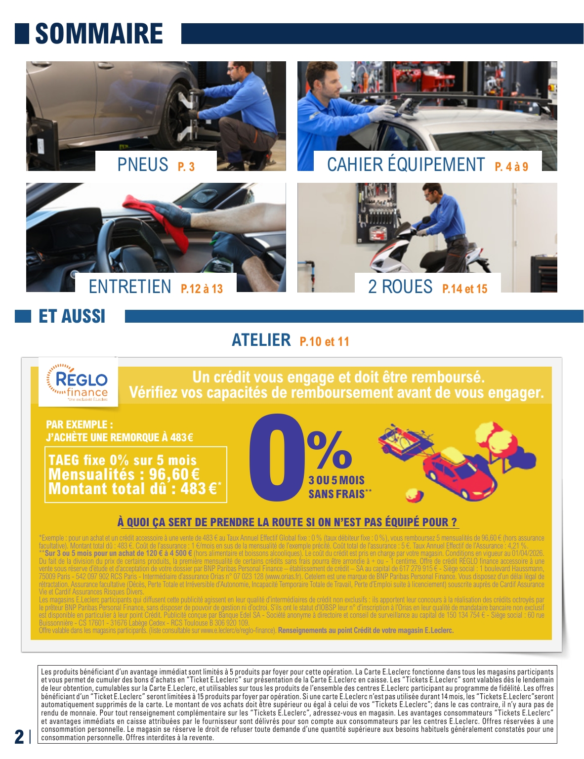 e-leclerc - Catalogue E.Leclerc - L'auto valable du 31/03/2026 au 18/04/2026 - page: 2