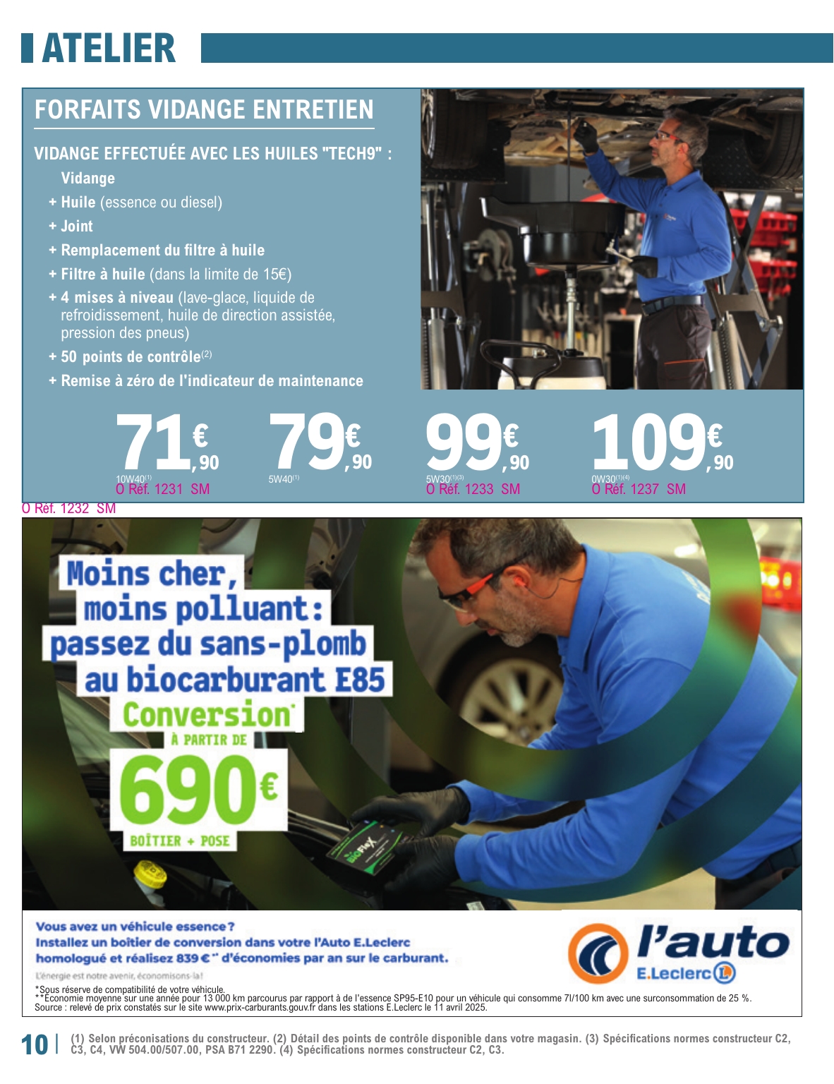e-leclerc - Catalogue E.Leclerc - L'auto valable du 31/03/2026 au 18/04/2026 - page: 10