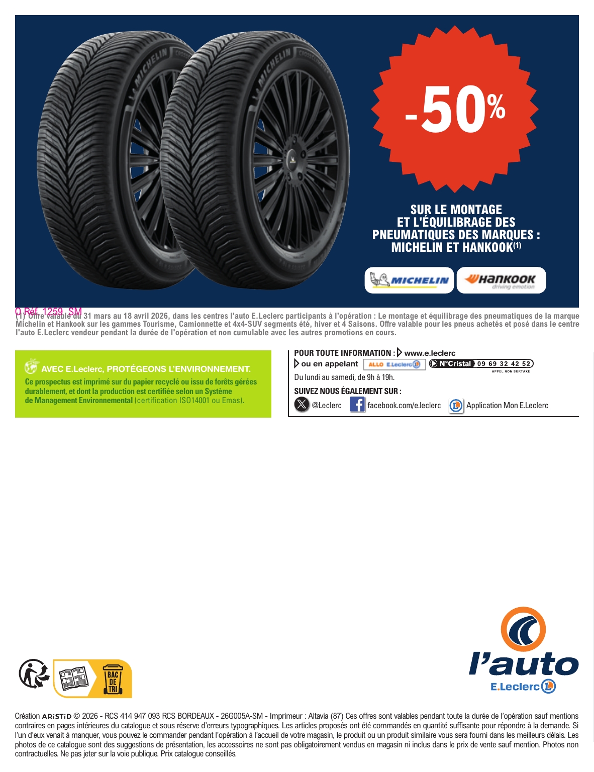 e-leclerc - Catalogue E.Leclerc - L'auto valable du 31/03/2026 au 18/04/2026 - page: 16