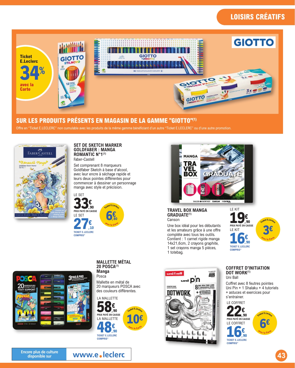 e-leclerc - Catalogue E.Leclerc - Jeunesse valable du 31/03/2026 au 02/05/2026 - page: 43