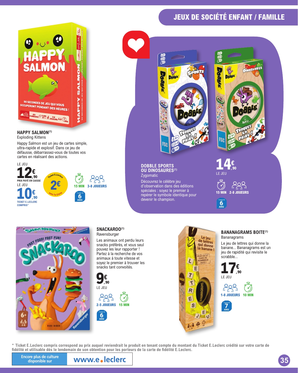 e-leclerc - Catalogue E.Leclerc - Jeunesse valable du 31/03/2026 au 02/05/2026 - page: 35