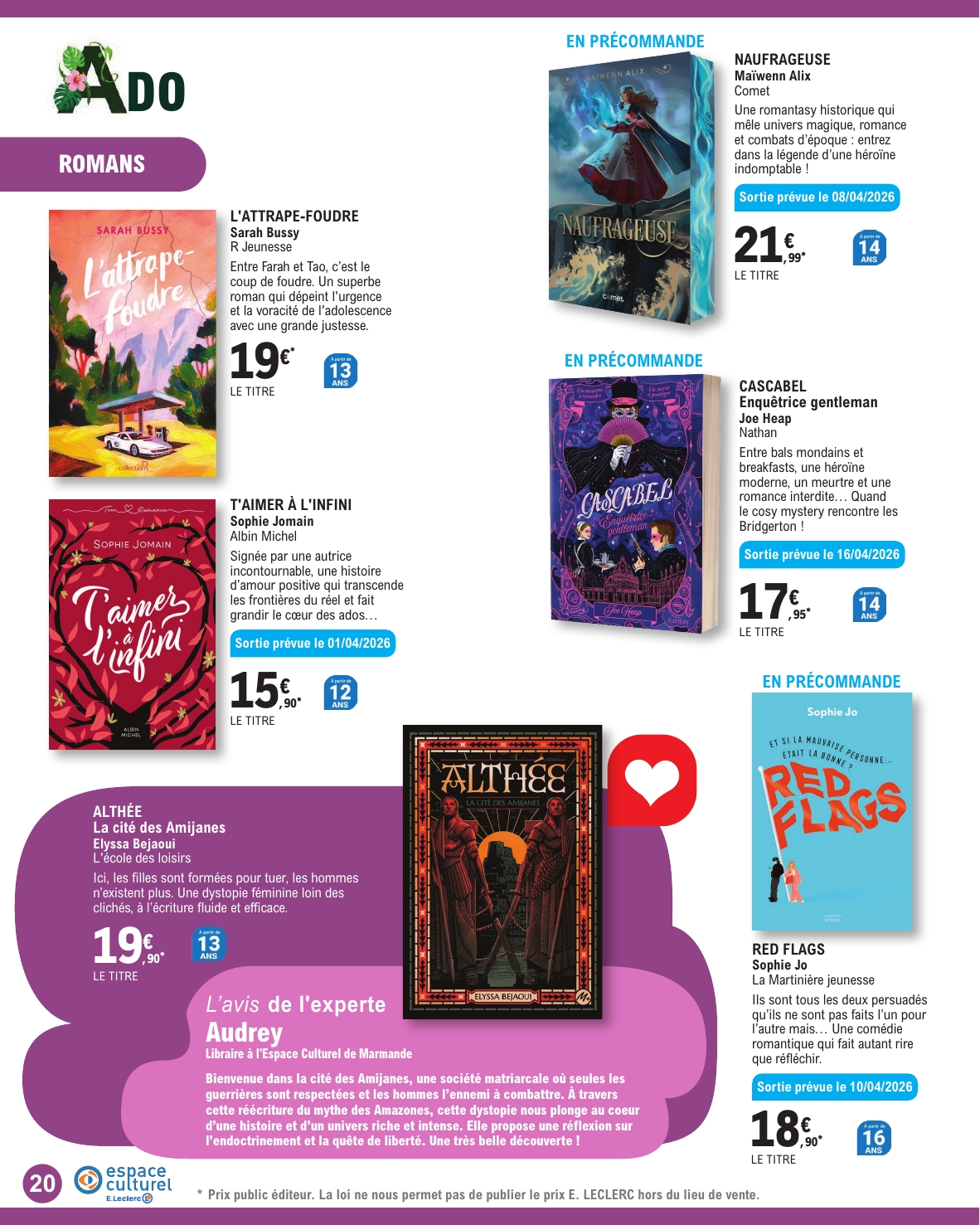 e-leclerc - Catalogue E.Leclerc - Jeunesse valable du 31/03/2026 au 02/05/2026 - page: 20