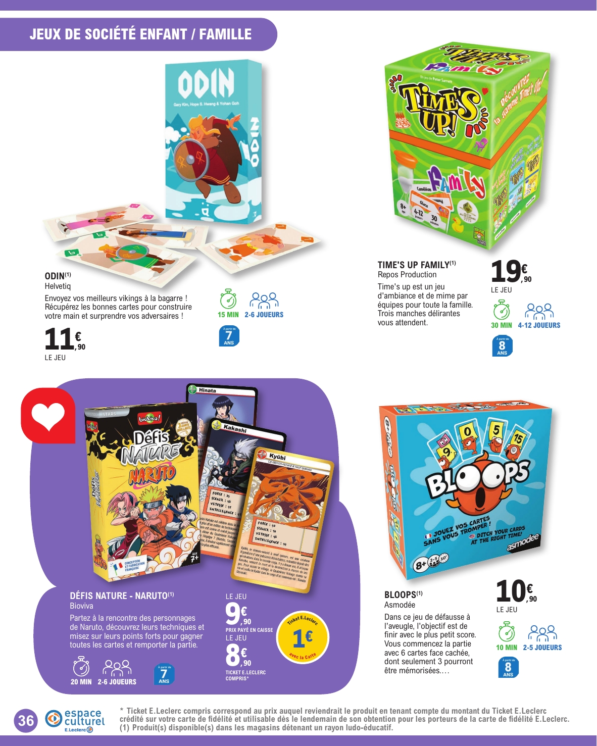 e-leclerc - Catalogue E.Leclerc - Jeunesse valable du 31/03/2026 au 02/05/2026 - page: 36