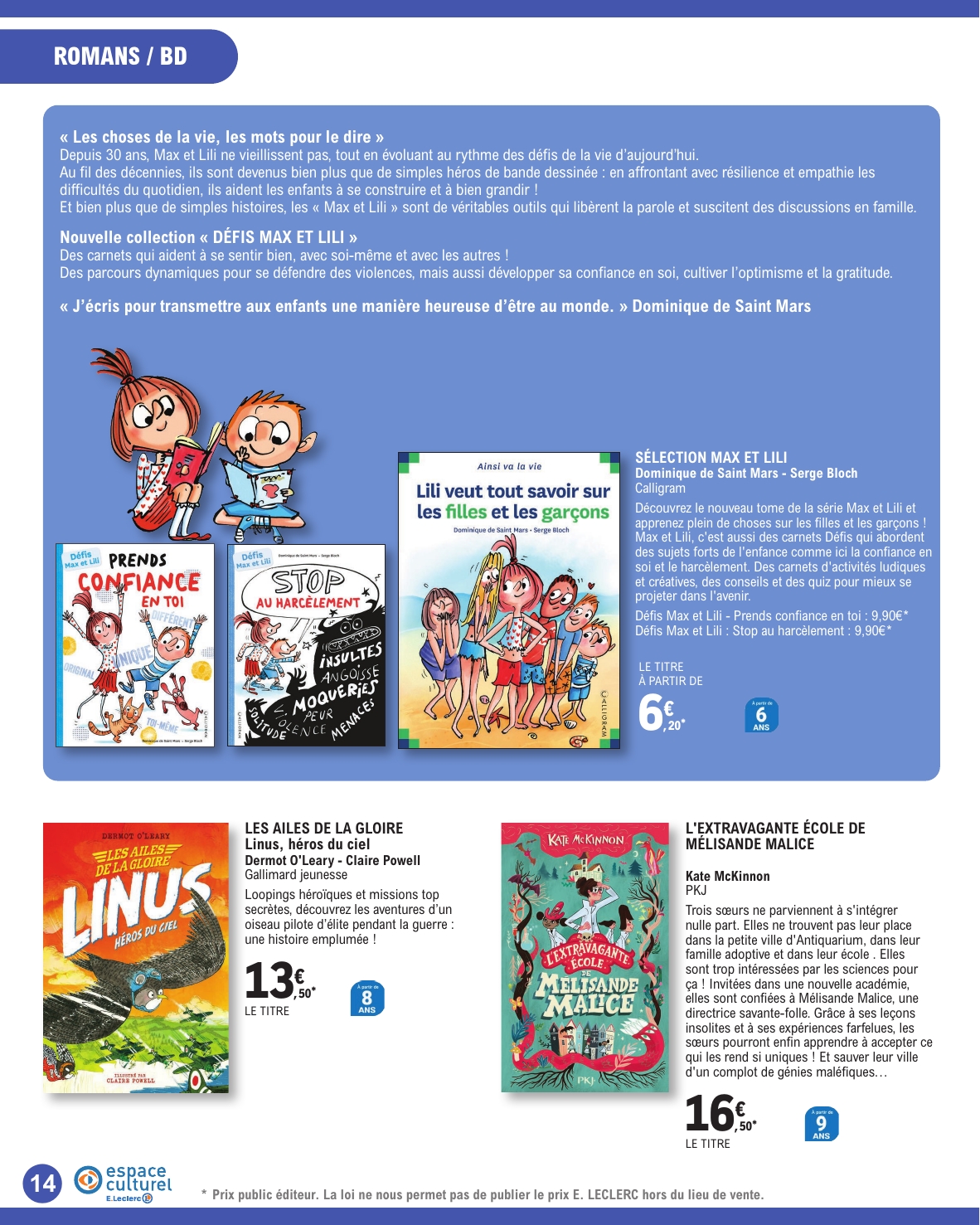 e-leclerc - Catalogue E.Leclerc - Jeunesse valable du 31/03/2026 au 02/05/2026 - page: 14