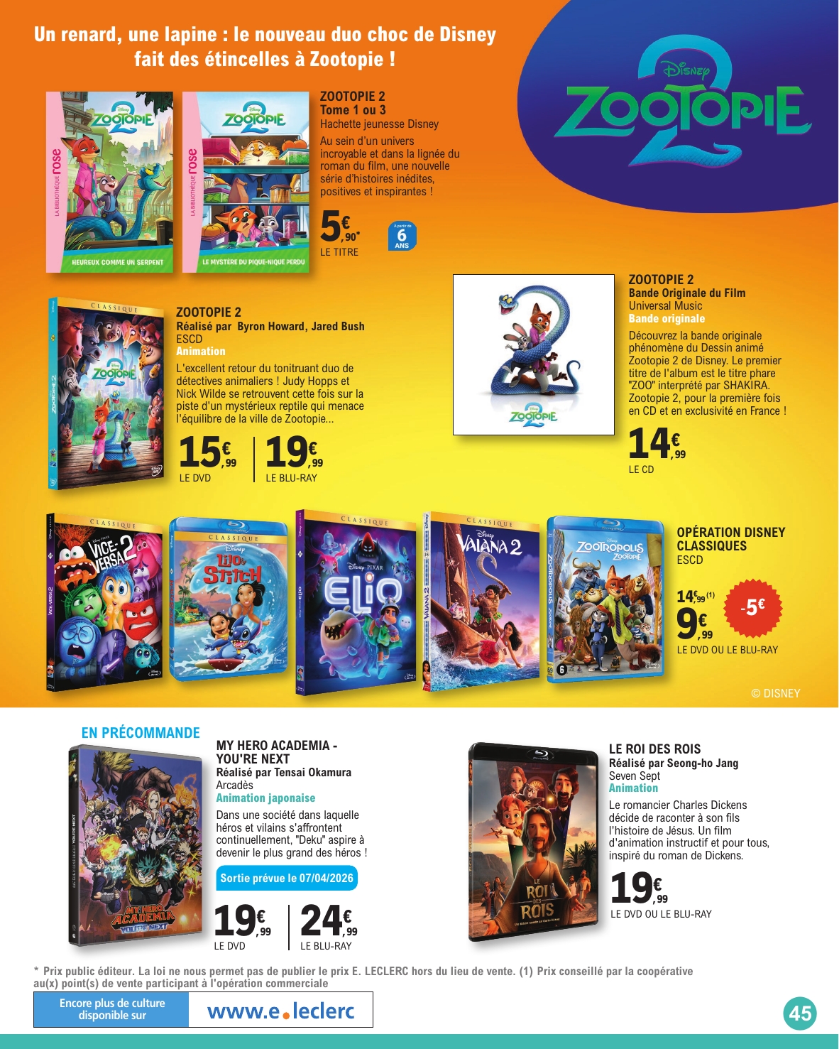e-leclerc - Catalogue E.Leclerc - Jeunesse valable du 31/03/2026 au 02/05/2026 - page: 45