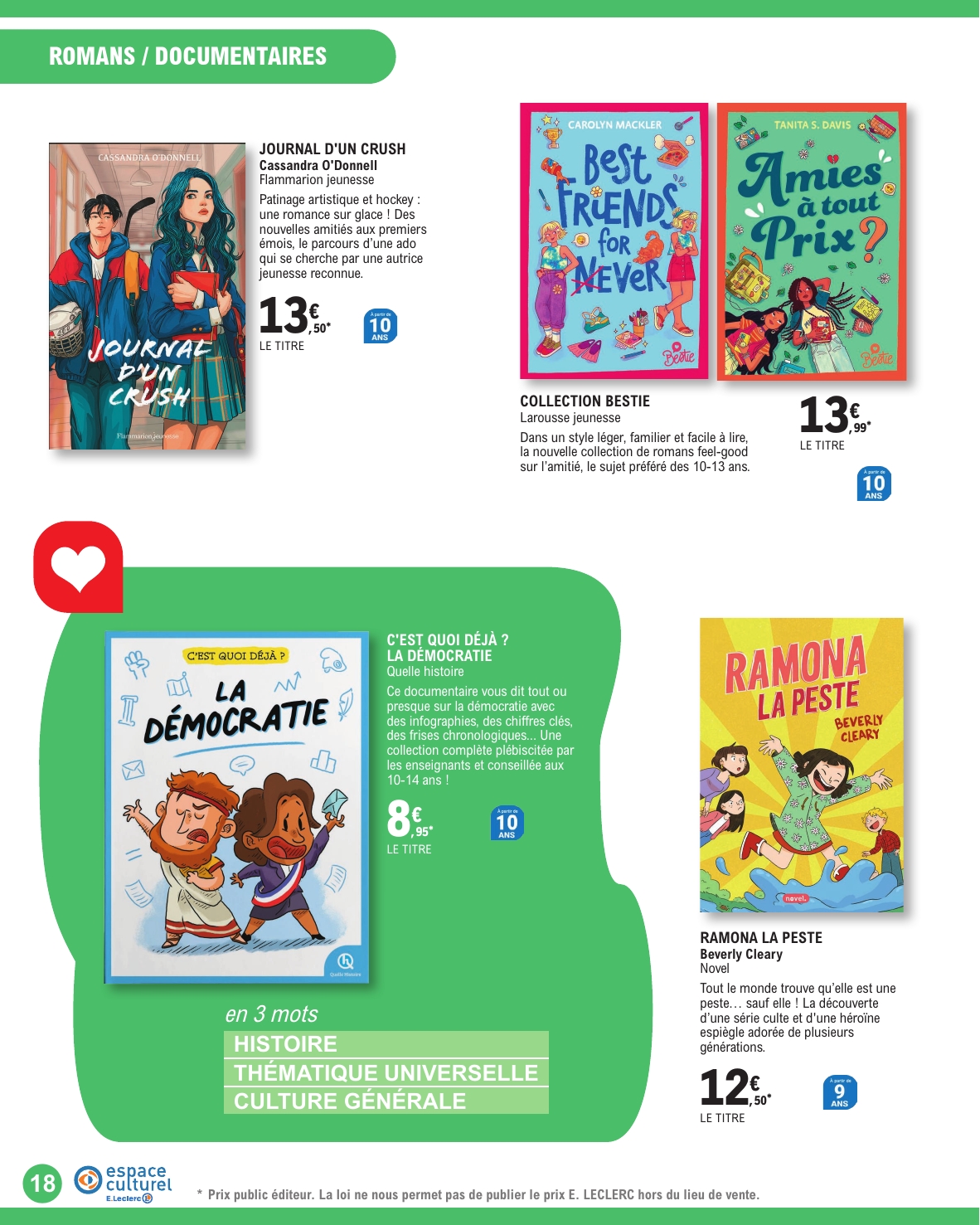e-leclerc - Catalogue E.Leclerc - Jeunesse valable du 31/03/2026 au 02/05/2026 - page: 18