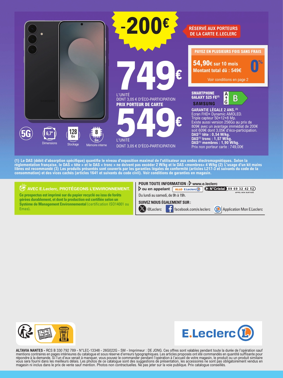 e-leclerc - Catalogue E.Leclerc - High-Tech valable du 31/03/2026 au 11/04/2026 - page: 16