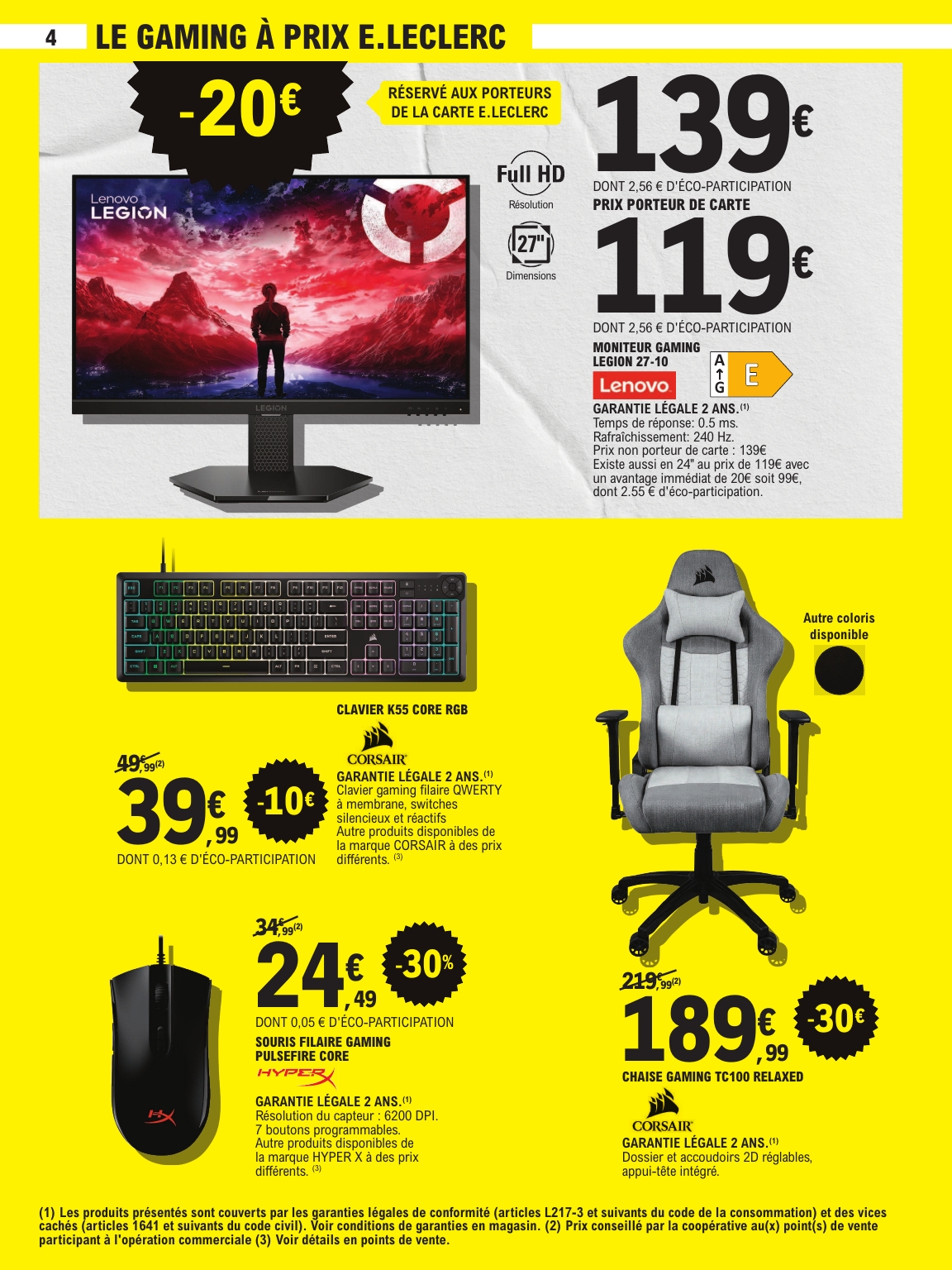 e-leclerc - Catalogue E.Leclerc - High-Tech valable du 31/03/2026 au 11/04/2026 - page: 4