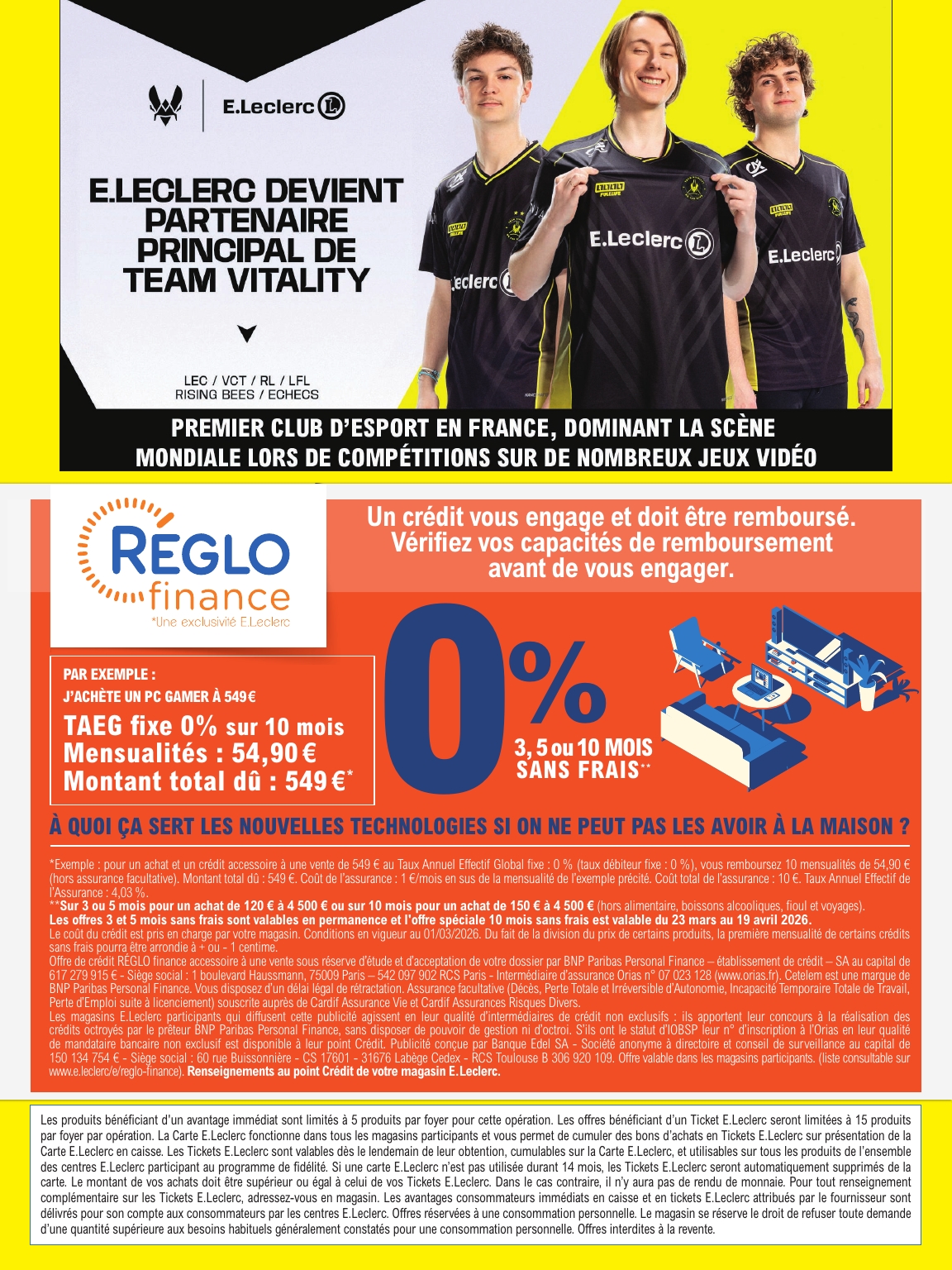 e-leclerc - Catalogue E.Leclerc - High-Tech valable du 31/03/2026 au 11/04/2026 - page: 2
