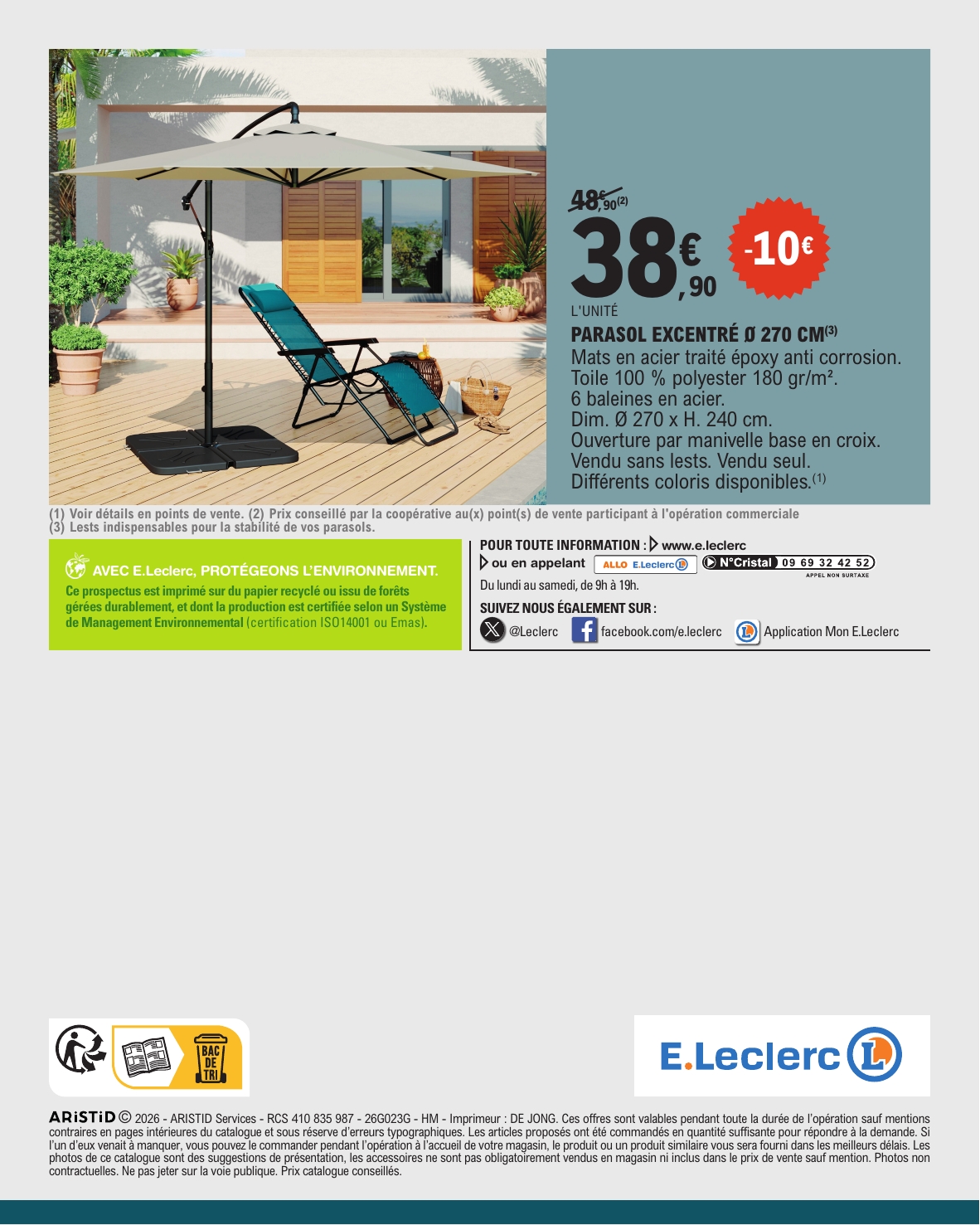 e-leclerc - Catalogue E.Leclerc - Plein Air valable du 31/03/2026 au 18/04/2026 - page: 36