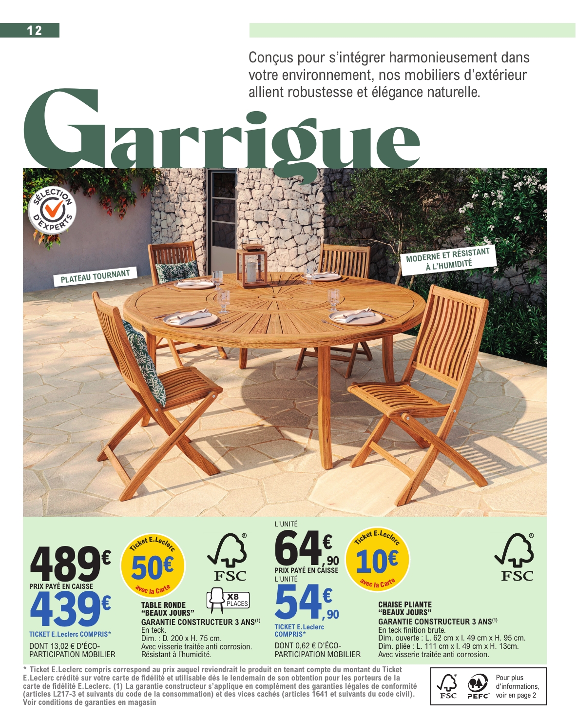 e-leclerc - Catalogue E.Leclerc - Plein Air valable du 31/03/2026 au 18/04/2026 - page: 12