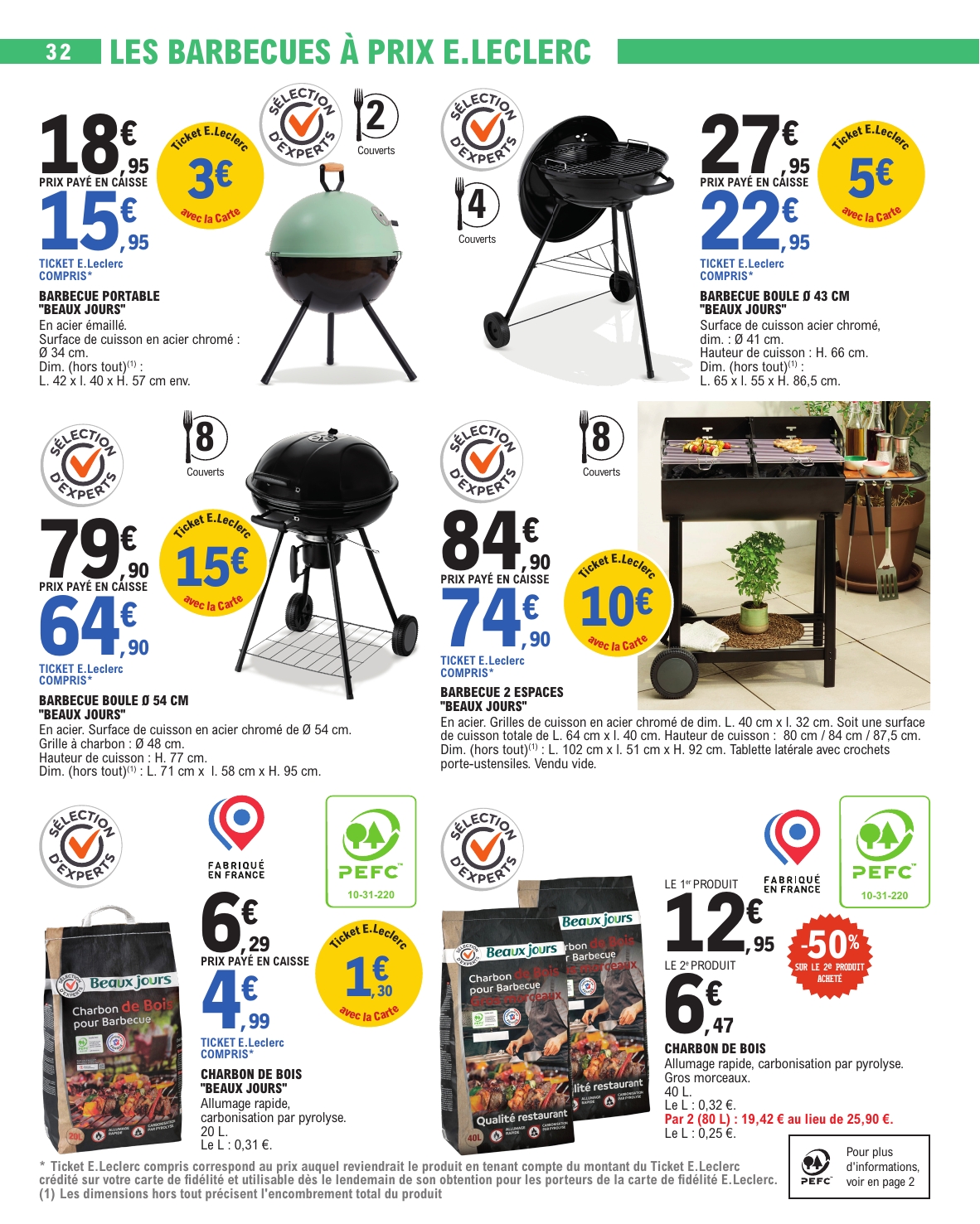 e-leclerc - Catalogue E.Leclerc - Plein Air valable du 31/03/2026 au 18/04/2026 - page: 32
