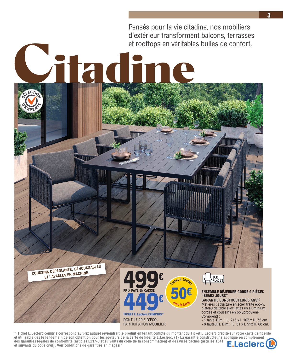 e-leclerc - Catalogue E.Leclerc - Plein Air valable du 31/03/2026 au 18/04/2026 - page: 3