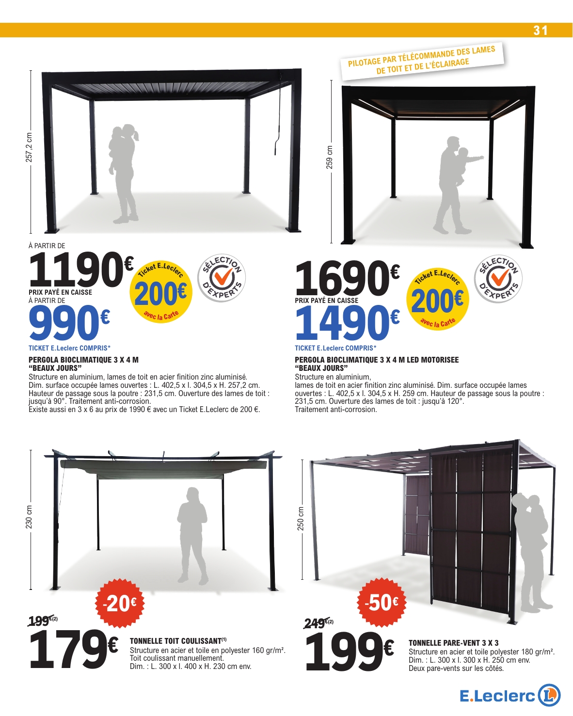 e-leclerc - Catalogue E.Leclerc - Plein Air valable du 31/03/2026 au 18/04/2026 - page: 31