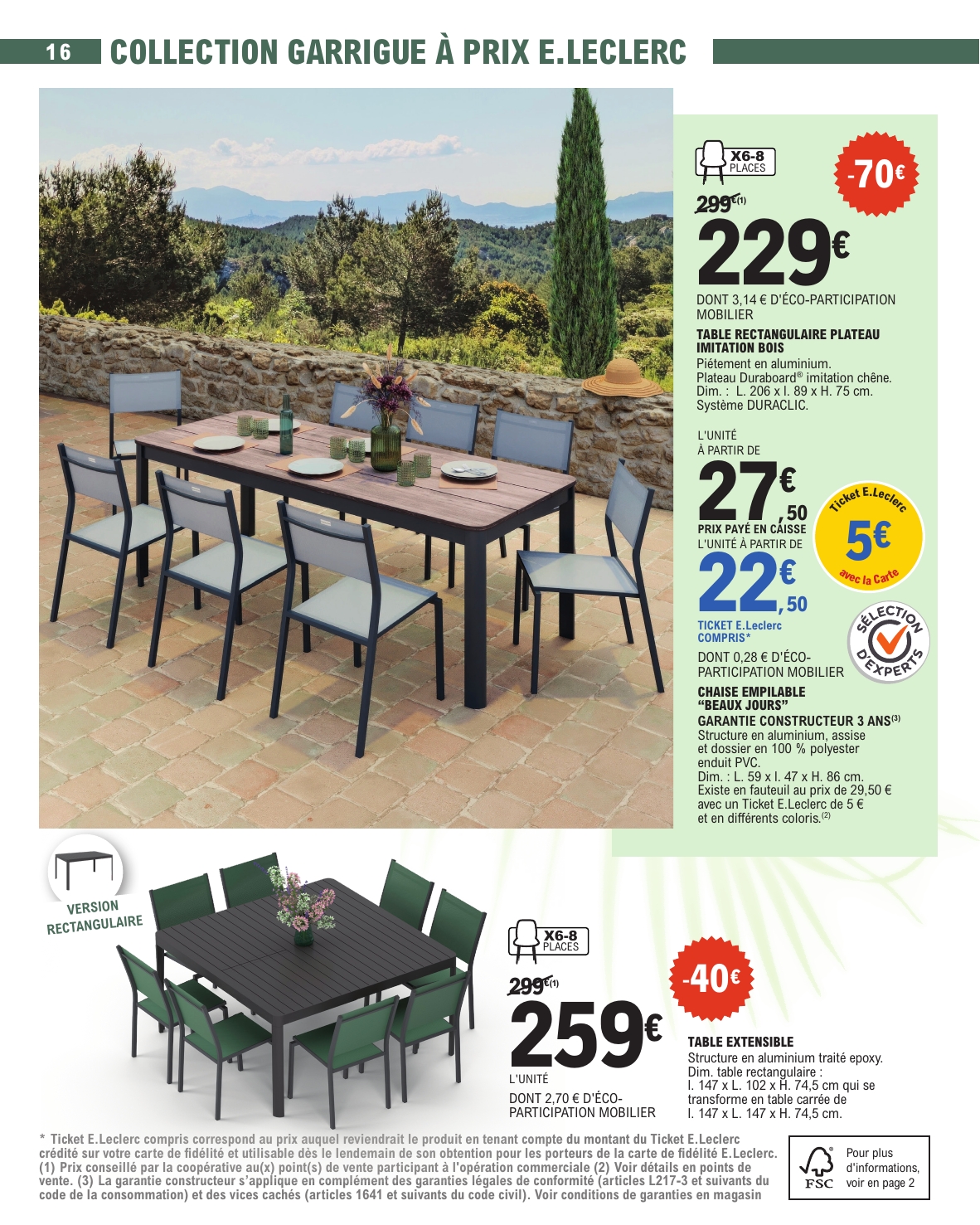 e-leclerc - Catalogue E.Leclerc - Plein Air valable du 31/03/2026 au 18/04/2026 - page: 16