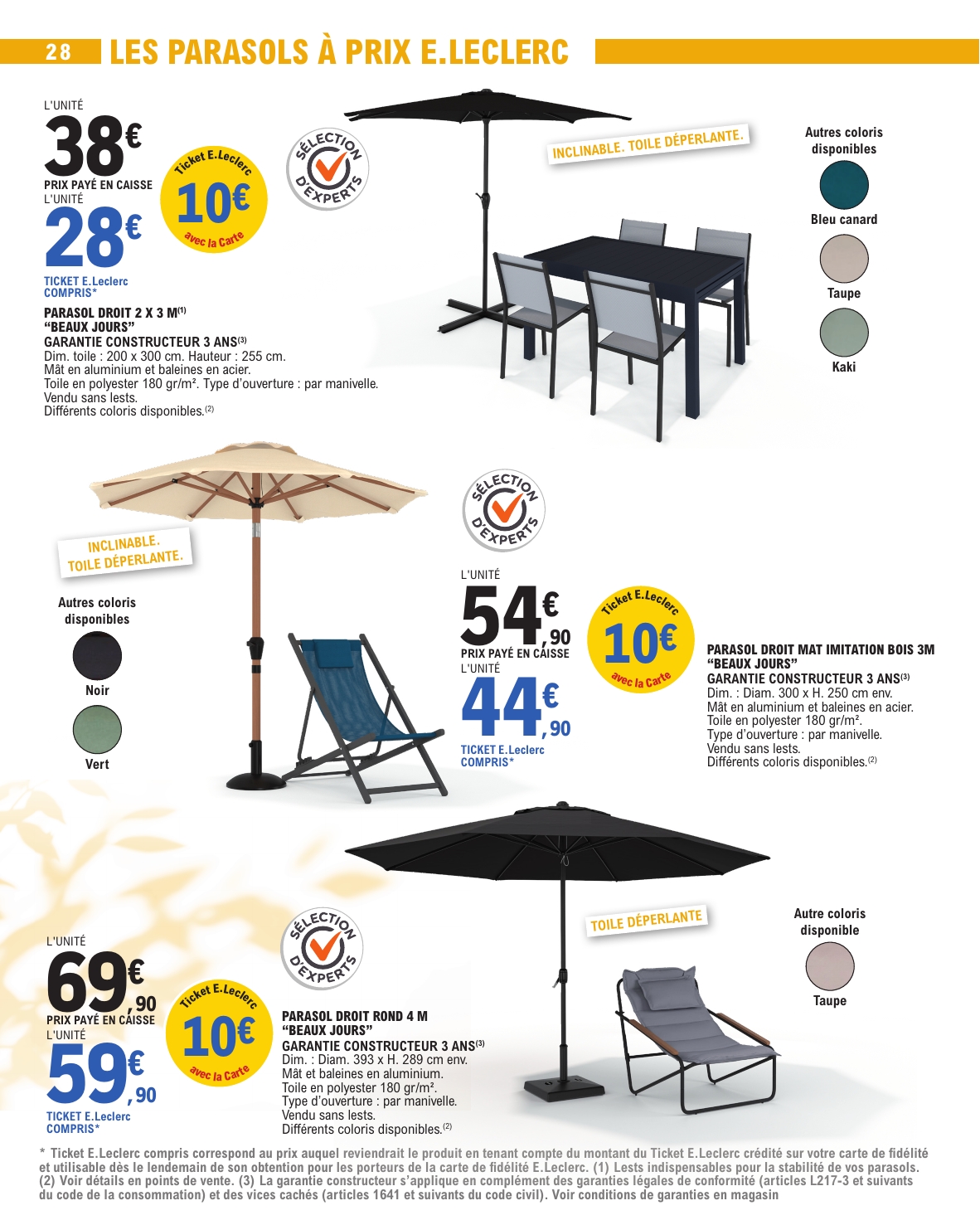 e-leclerc - Catalogue E.Leclerc - Plein Air valable du 31/03/2026 au 18/04/2026 - page: 28