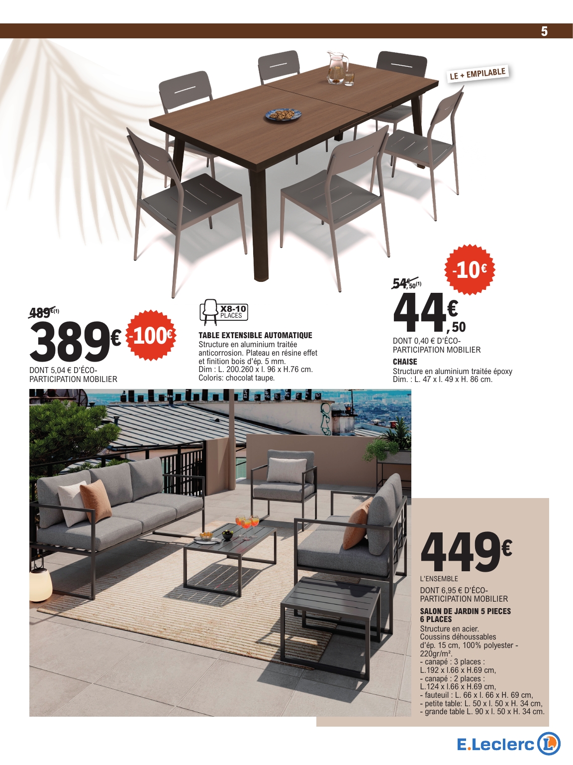 e-leclerc - Catalogue E.Leclerc - Brico valable du 31/03/2026 au 18/04/2026 - page: 5