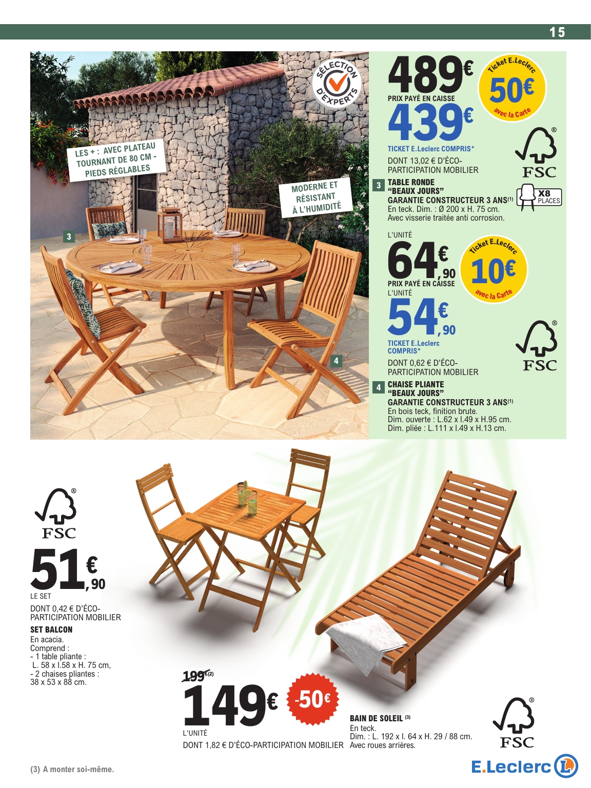 e-leclerc - Catalogue E.Leclerc - Brico valable du 31/03/2026 au 18/04/2026 - page: 15