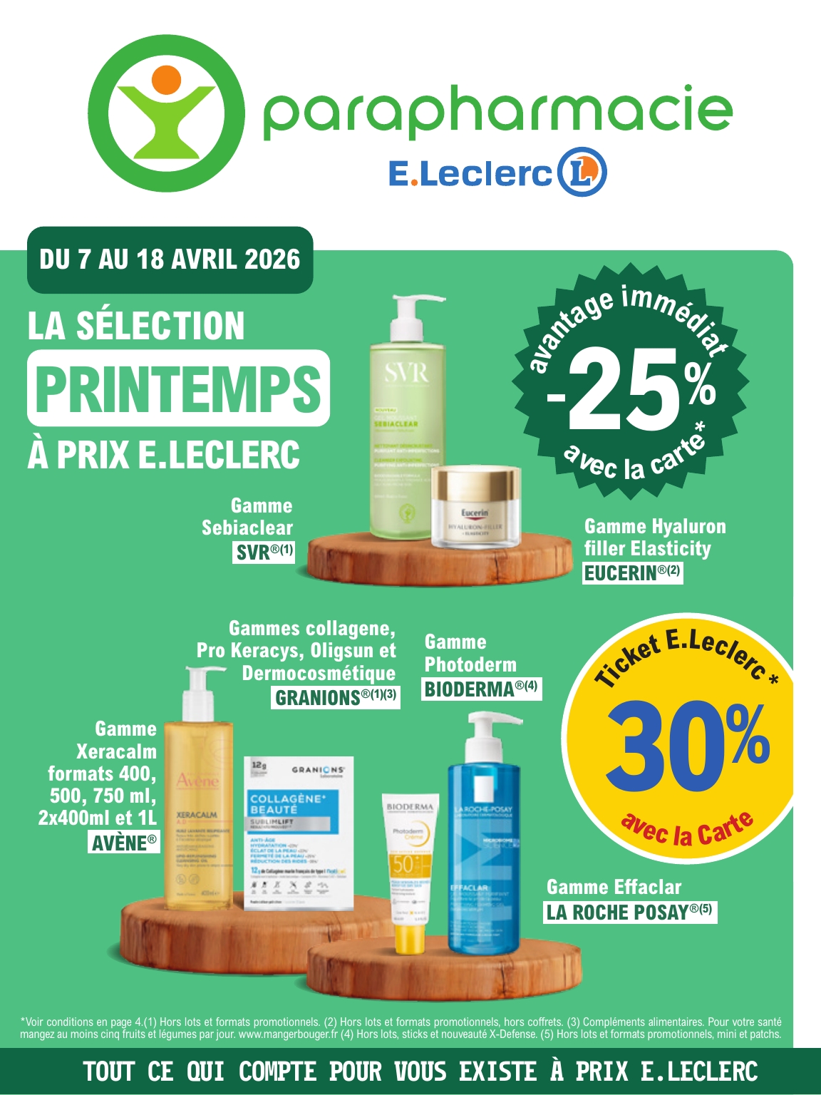 e-leclerc - Catalogue E.Leclerc - Parapharmacie valable du 07/04/2026 au 18/04/2026