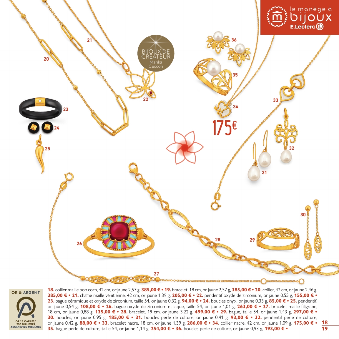 e-leclerc - Catalogue E.Leclerc - Bijoux valable du 07/04/2026 au 13/06/2026 - page: 19