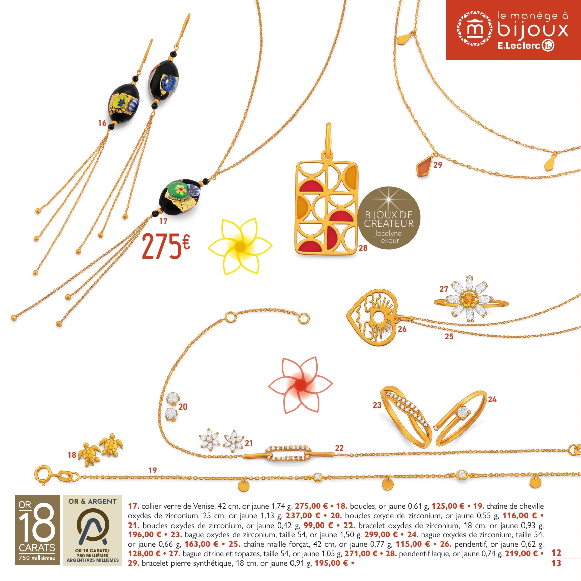 e-leclerc - Catalogue E.Leclerc - Bijoux valable du 07/04/2026 au 13/06/2026 - page: 13
