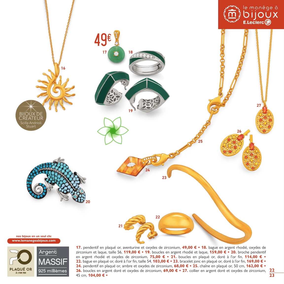 e-leclerc - Catalogue E.Leclerc - Bijoux valable du 07/04/2026 au 13/06/2026 - page: 23