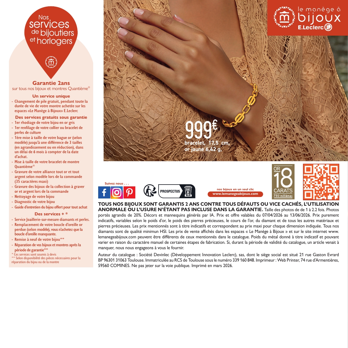 e-leclerc - Catalogue E.Leclerc - Bijoux valable du 07/04/2026 au 13/06/2026 - page: 24
