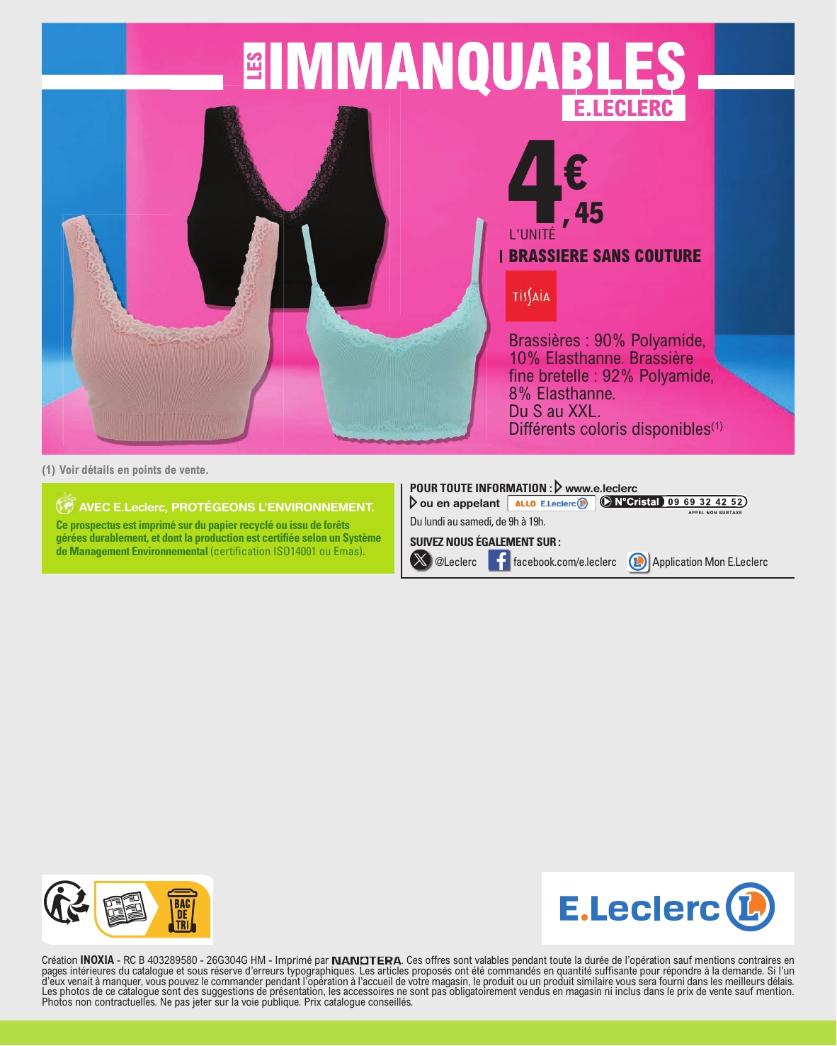 e-leclerc - Catalogue E.Leclerc valable du 07/04/2026 au 18/04/2026 - page: 44