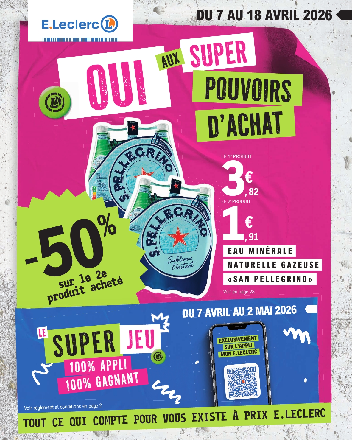 e-leclerc - Catalogue E.Leclerc valable du 07/04/2026 au 18/04/2026