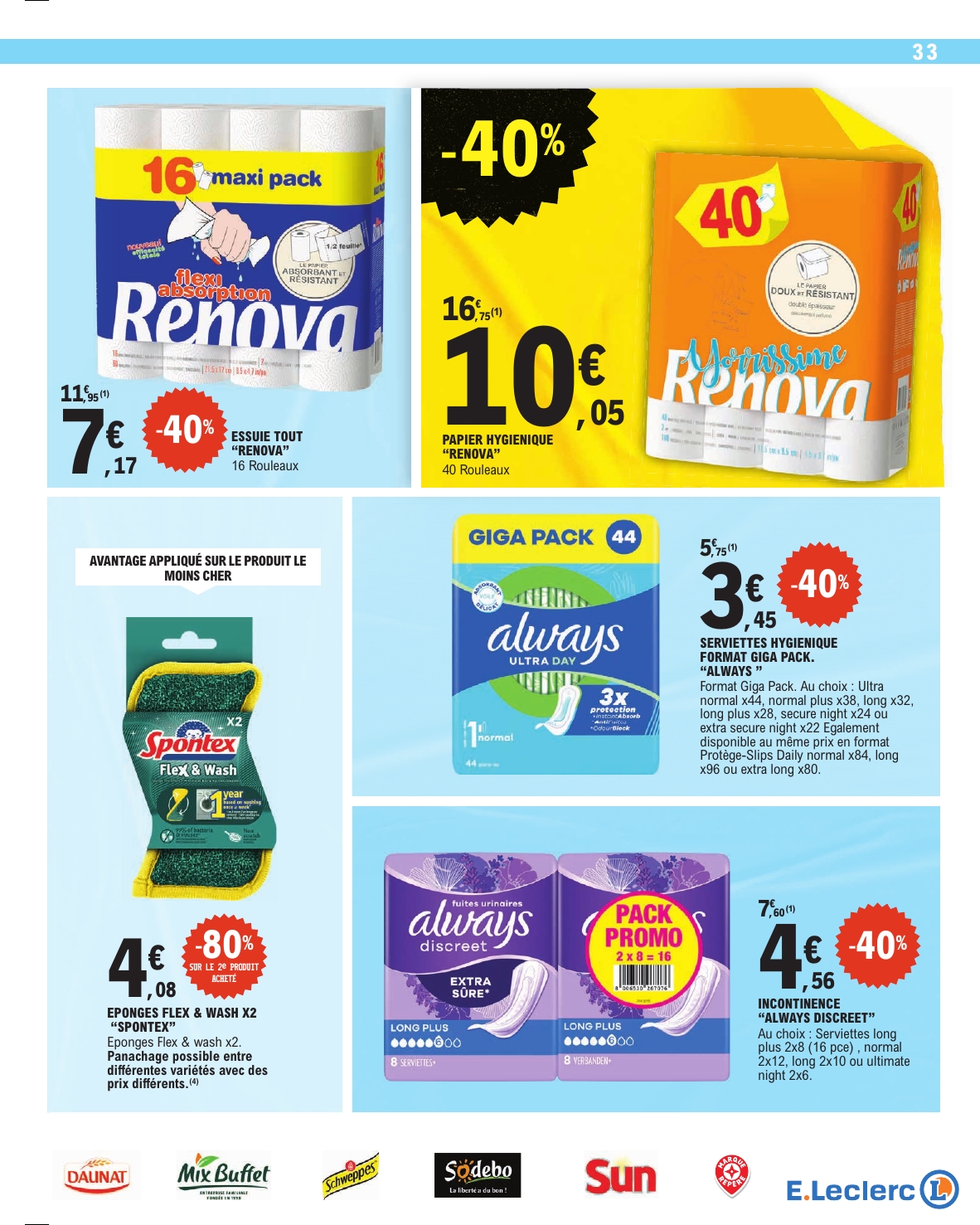 e-leclerc - Catalogue E.Leclerc valable du 07/04/2026 au 18/04/2026 - page: 33