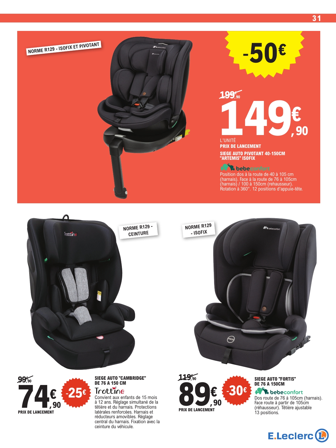 e-leclerc - Catalogue E.Leclerc - Spécial Bébé valable du 07/04/2026 au 18/04/2026 - page: 31