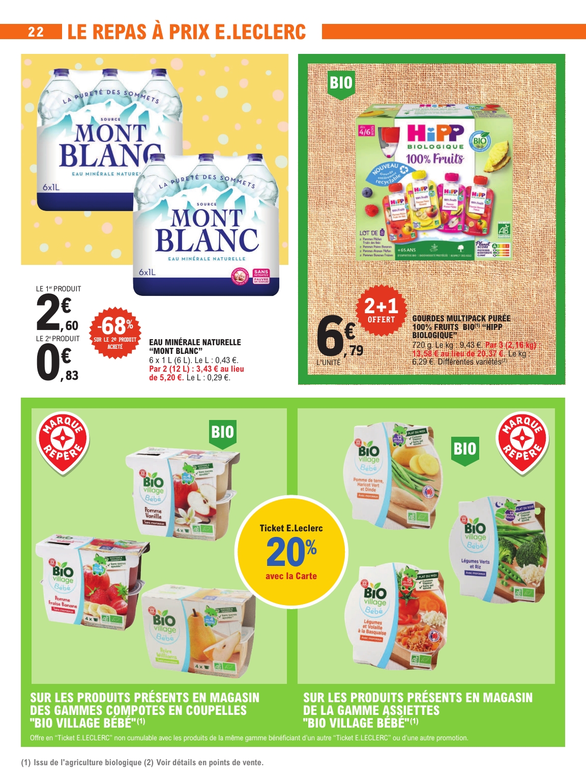 e-leclerc - Catalogue E.Leclerc - Spécial Bébé valable du 07/04/2026 au 18/04/2026 - page: 22