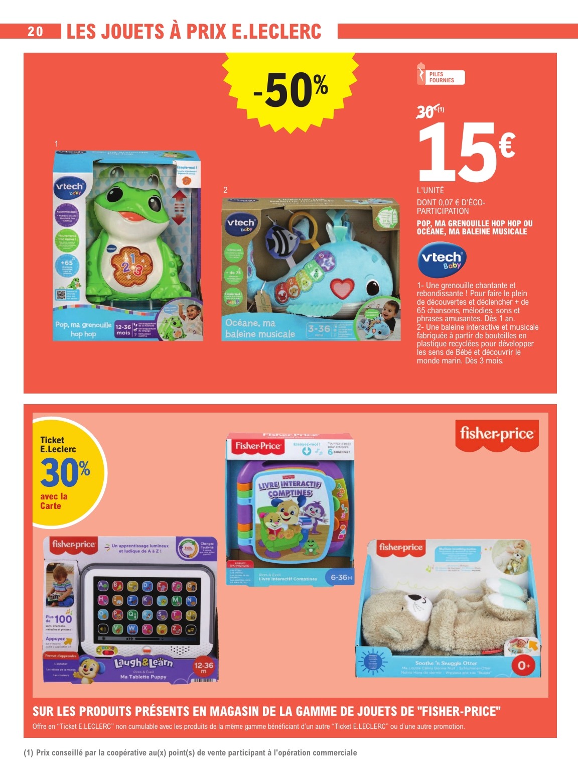 e-leclerc - Catalogue E.Leclerc - Spécial Bébé valable du 07/04/2026 au 18/04/2026 - page: 20