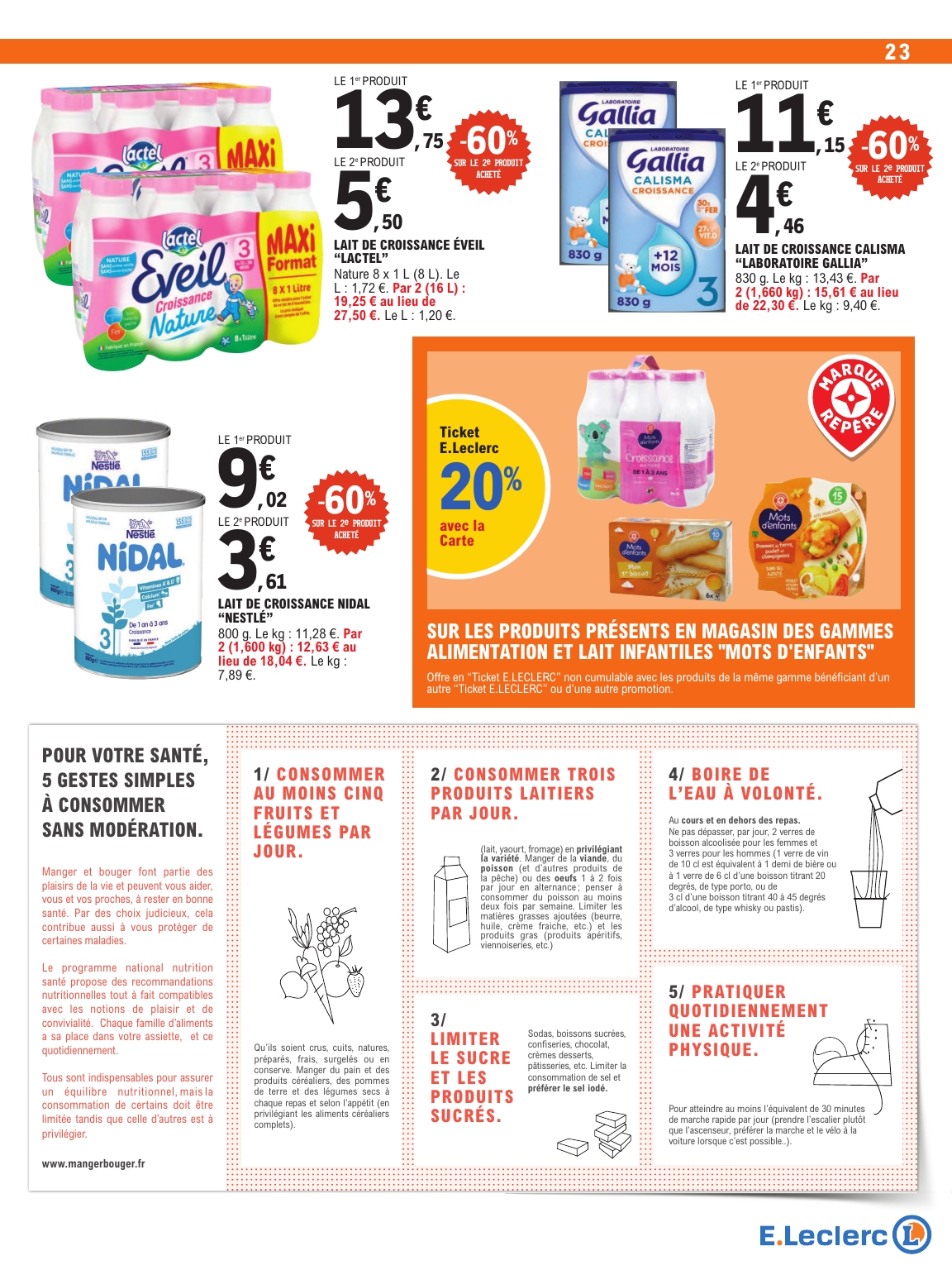 e-leclerc - Catalogue E.Leclerc - Spécial Bébé valable du 07/04/2026 au 18/04/2026 - page: 23