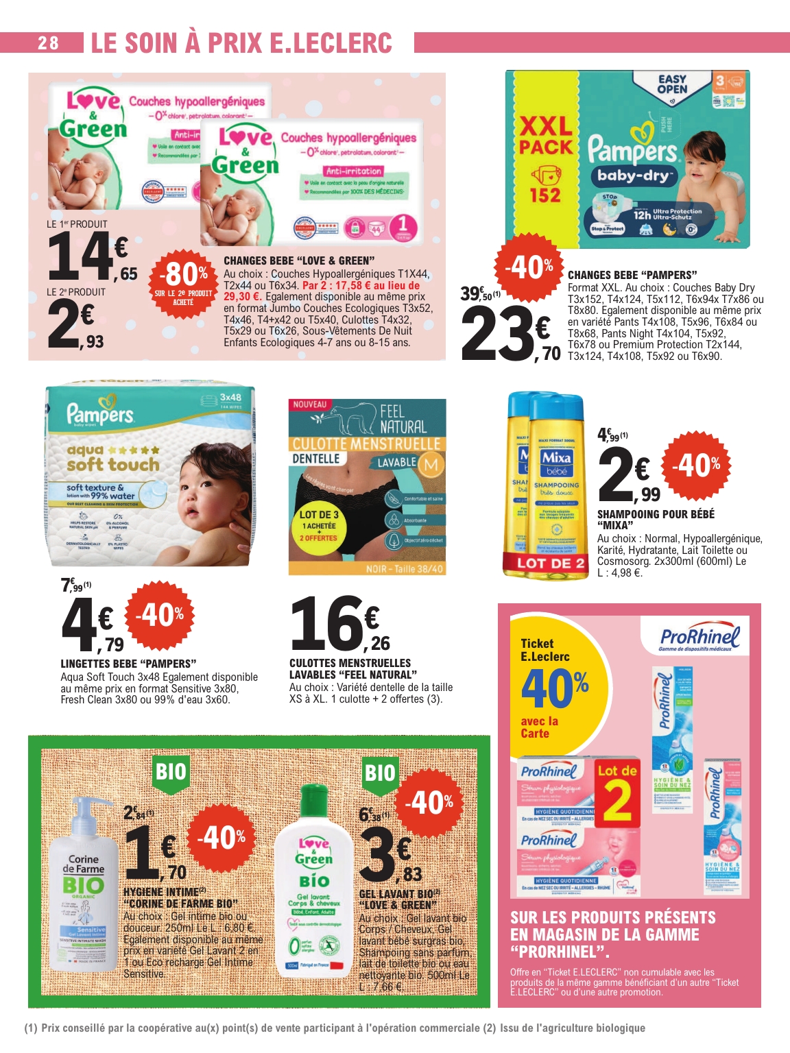 e-leclerc - Catalogue E.Leclerc - Spécial Bébé valable du 07/04/2026 au 18/04/2026 - page: 28