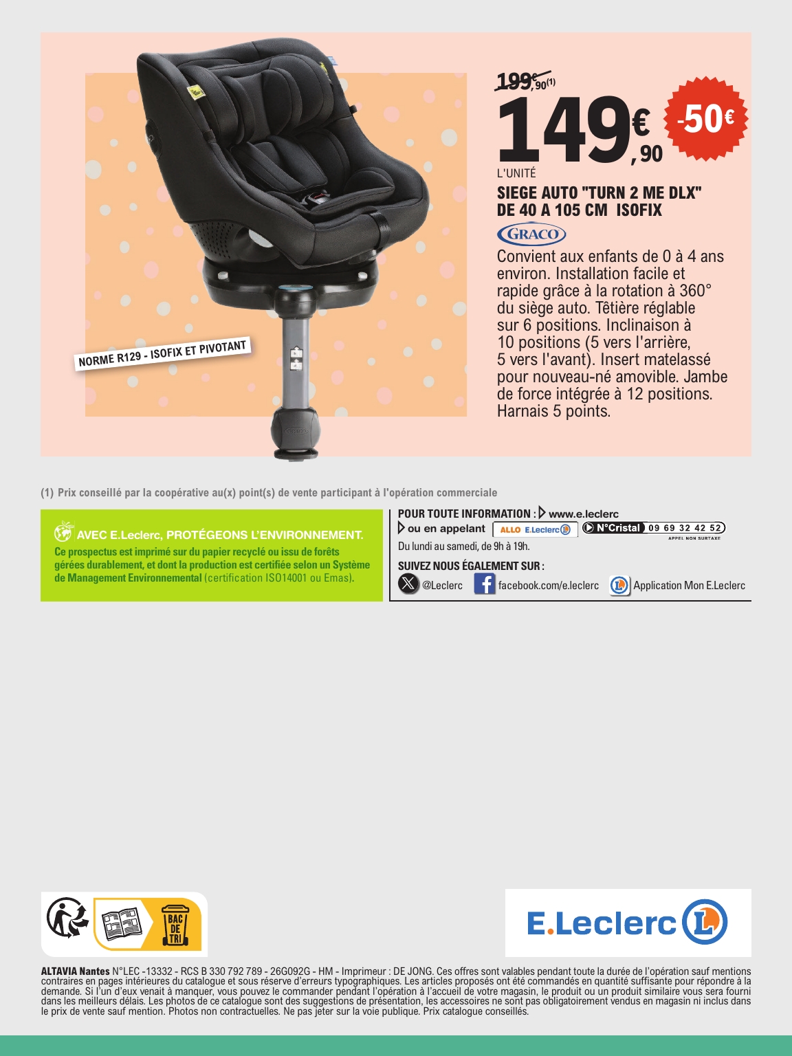 e-leclerc - Catalogue E.Leclerc - Spécial Bébé valable du 07/04/2026 au 18/04/2026 - page: 36