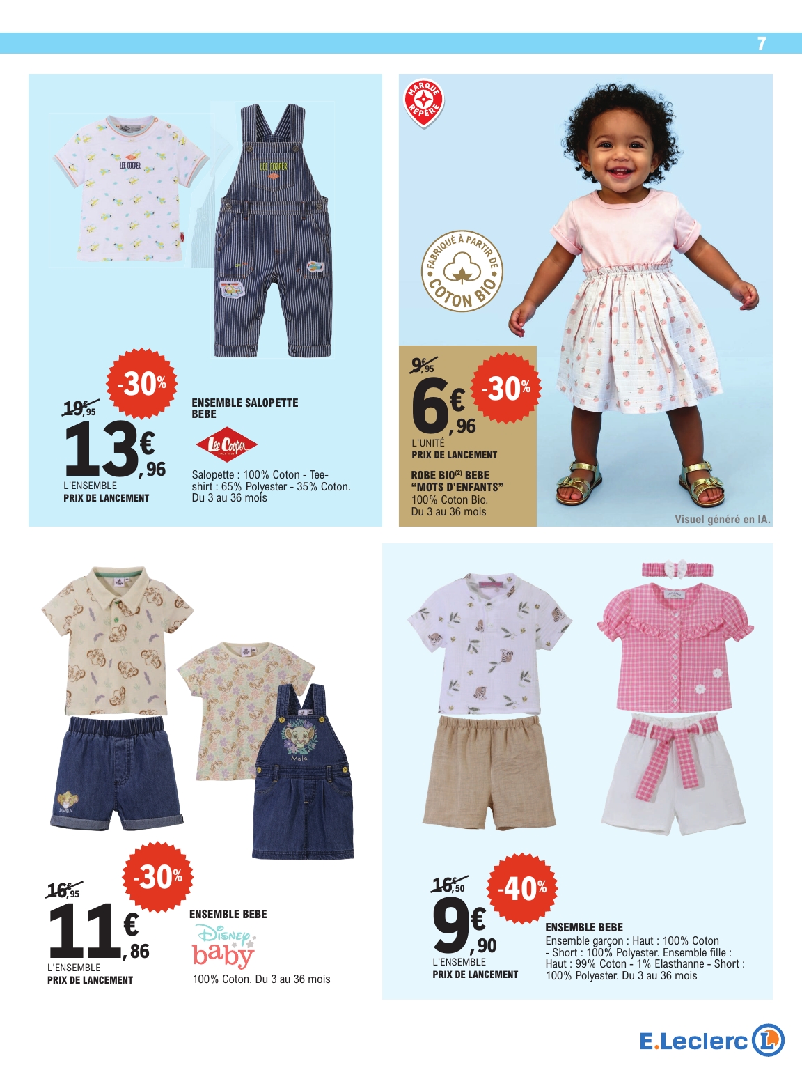 e-leclerc - Catalogue E.Leclerc - Spécial Bébé valable du 07/04/2026 au 18/04/2026 - page: 7