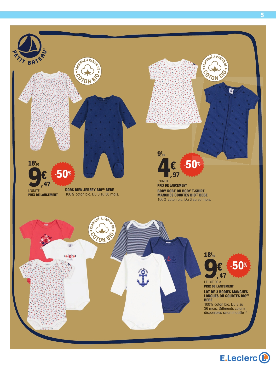 e-leclerc - Catalogue E.Leclerc - Spécial Bébé valable du 07/04/2026 au 18/04/2026 - page: 5