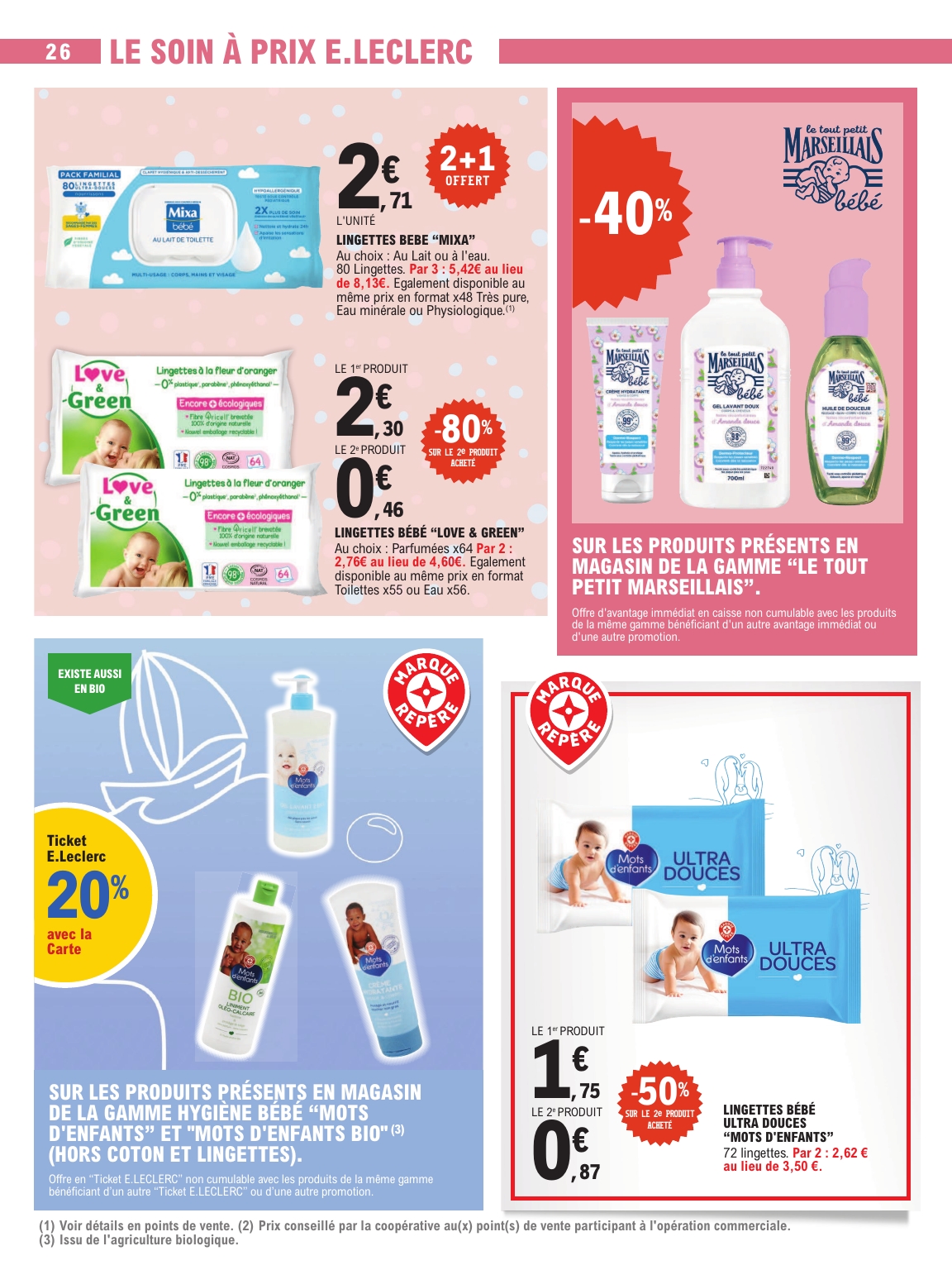 e-leclerc - Catalogue E.Leclerc - Spécial Bébé valable du 07/04/2026 au 18/04/2026 - page: 26
