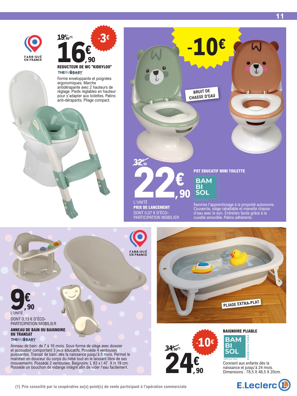 e-leclerc - Catalogue E.Leclerc - Spécial Bébé valable du 07/04/2026 au 18/04/2026 - page: 11