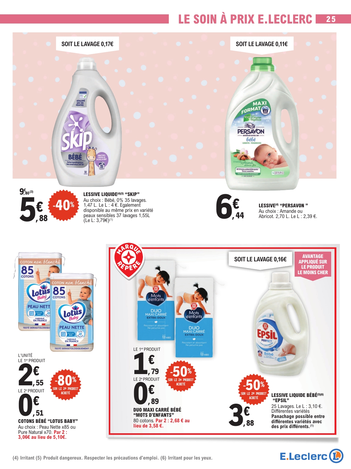 e-leclerc - Catalogue E.Leclerc - Spécial Bébé valable du 07/04/2026 au 18/04/2026 - page: 25