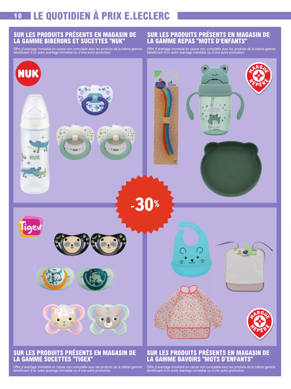 e-leclerc - Catalogue E.Leclerc - Spécial Bébé valable du 07/04/2026 au 18/04/2026 - page: 10