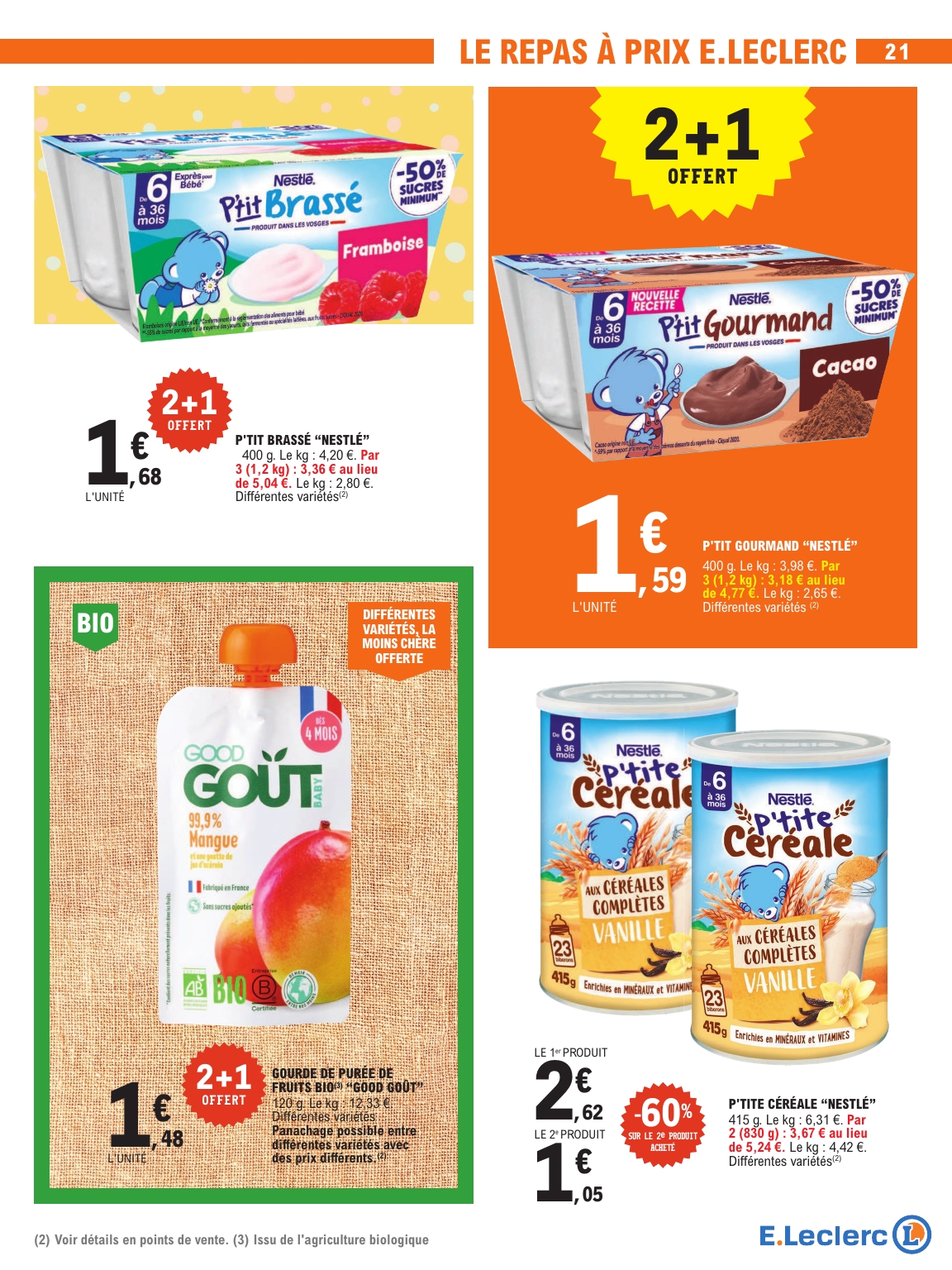 e-leclerc - Catalogue E.Leclerc - Spécial Bébé valable du 07/04/2026 au 18/04/2026 - page: 21
