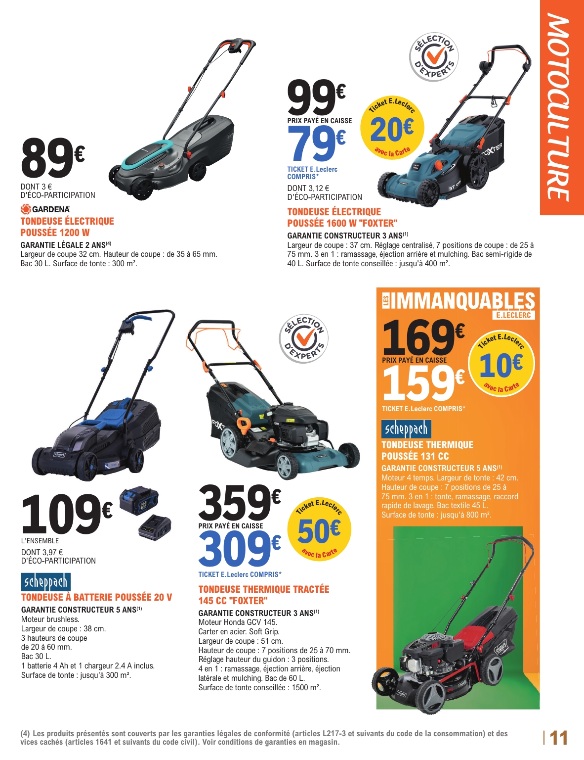 e-leclerc - Catalogue E.Leclerc - Jardi valable du 07/04/2026 au 18/04/2026 - page: 11