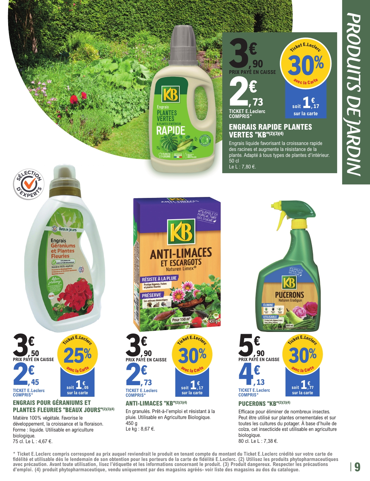 e-leclerc - Catalogue E.Leclerc - Jardi valable du 07/04/2026 au 18/04/2026 - page: 9