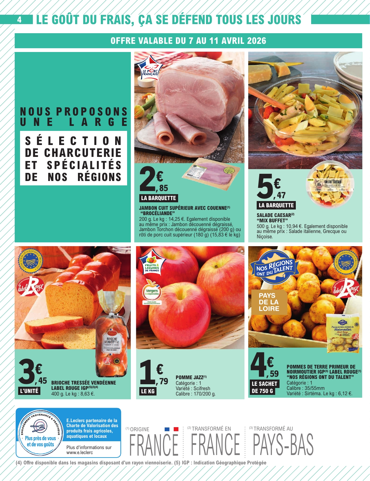 e-leclerc - Catalogue E.Leclerc - Express valable du 07/04/2026 au 18/04/2026 - page: 4