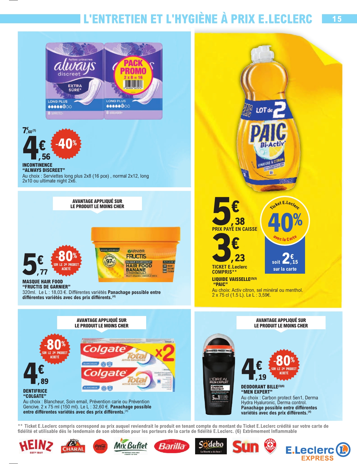 e-leclerc - Catalogue E.Leclerc - Express valable du 07/04/2026 au 18/04/2026 - page: 15